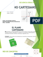 Secuencia Didactica. Plano Cartesiano