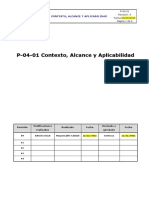 P-04-01.Contexto, Alcance y Aplicabilidad