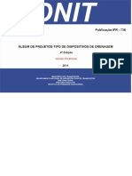 DNIT - IPR-736 - Álbum de Projetos-Tipo de Dispositivos de Drenagem - 4a Edição - Preliminar PDF