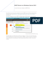 Configurando DHCP Server No Windows Server 2012