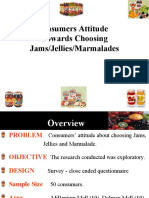 Consumers Attitude Towards Choosing Jams/Jellies/Marmalades