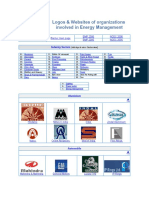 Logos & Websites of Organizations Involved in Energy Management