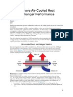 Improve Air Cooled Heat Exchanger Performance