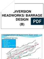 Chapter 5 Weir and Barrages B) Design of Surface & Sub Surface Flow