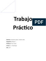 HISTOLOGIA Trabajo Practico