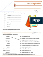 Worksheets Days v2 PDF