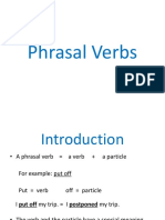 Phrasal Verbs