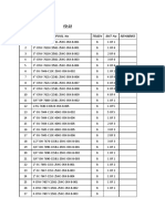 FD-23 OSK: SL No Spool No Train SHT No Remarks