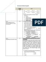 Instrumen Penilaian Kognitif Pola Hereditas