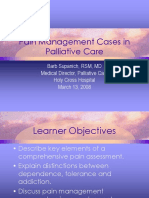 Pain Management Cases in Palliative Care