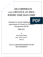 Corporate Governance Project