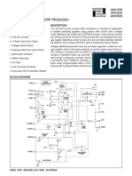 Low Power Pulse Width Modulator: Description Features