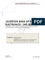 Question Bank - Basic Electronics