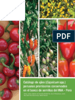 Catalogo Ajies Capsicum SPP