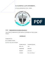 Chanakya National Law University,: Topic - "Presumption of Undue Influence"