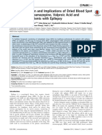 Clinical Validation and Implications of Dried Blood Spot