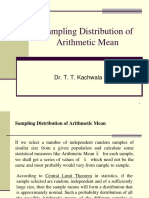 Sampling Distribution of Mean