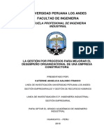 Plan de Tesis-Gestion Por Procesos y Des Org PDF