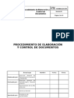 03 - Procedimiento de Control de Documentos