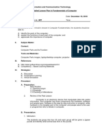 Semi Detailed Lesson Plan in Computer