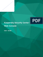 Kaspersky Security Center 10 Web Console: User Guide