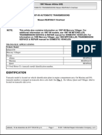 Nissan RE4F04AV Overhaul PDF