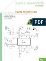 Stereo Tape Head Pre Amplifier