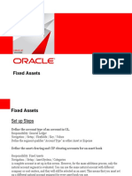 Oracle Fixed Asset