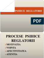 Procesele Psihice Reglatorii