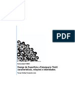 Design de Superfície e Estamparia Têxtil - Características Relações e Identidades - PDF