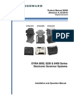 DYNA 8000, 8200 & 8400 Series Electronic Governor Systems: Product Manual 36569 (Revision A, 02/2014)