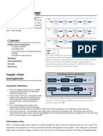 Push-Pull Strategy: Supply-Chain Management