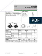 General Description Product Summary: 20V Dual N-Channel MOSFET