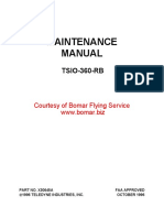 Continental TSIO-360-RB Maintenance Manual 1996 PDF