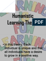 Humanistic Learning Theory