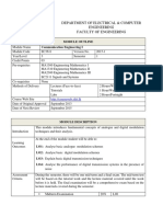 Course Book Y3S1 EC 3611 Communication Engineering 1 Sliithands - Blogspot - Com PDF