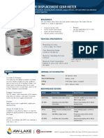 Microflow - Positive Displacement Gear Meter