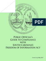 S.C. Freedom of Information Act Guide