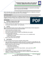 Expressed Breast Milk (Ebm) : Safe Handling, Storage, Administration and Transport Purpose