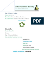 Assignment On Activities of Dhaka Stock Exchange