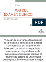 Metodos Del Examen Clinico. Dra. Zavala