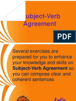 Subject Verb Agreement q1w9