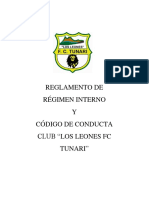 Regimen-Internocodigo de Conducta Leonesfc