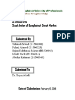 Stock Index of Stock Market in Bangladesh PDF