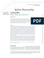 Borderline Personality Disorder: Why Fast and Furious'?