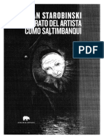 Starobinski J., Retrato Del Artista Como Saltimbanqui PDF