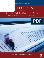 Institutions and Organizations - Ideas, Interests, and Identities PDF