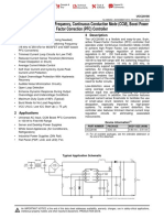 UCC28180 Programmable Frequency, Continuous Conduction Mode (CCM), Boost Power Factor Correction (PFC) Controller