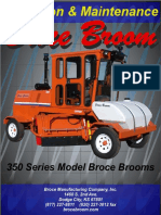 350 Series Broom Operators Manual PDF