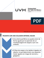 Oclusion Arterial Aguda